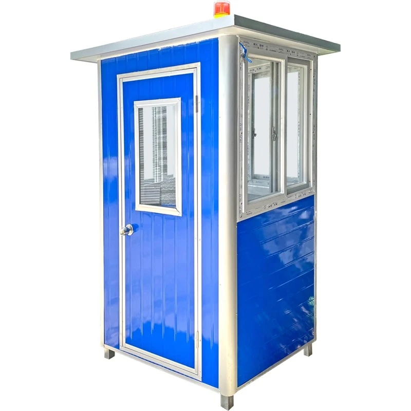 

Aluminum alloy security booth Outdoor duty room Toll booth Sun room