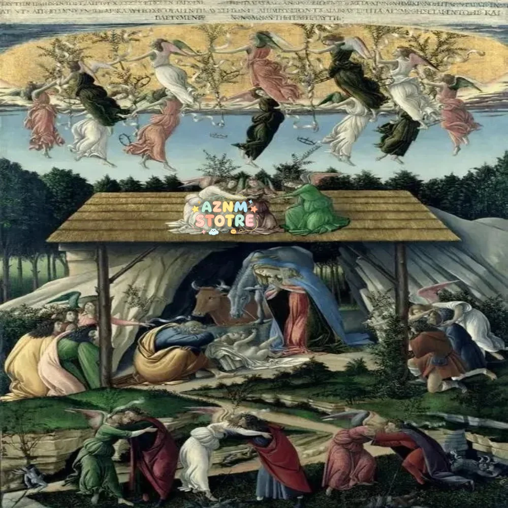 Renaissance Oil Painting The Birth of Venus Canvas Painting Botticelli Reproduction Art Print Classical Wall Picture Home Dec