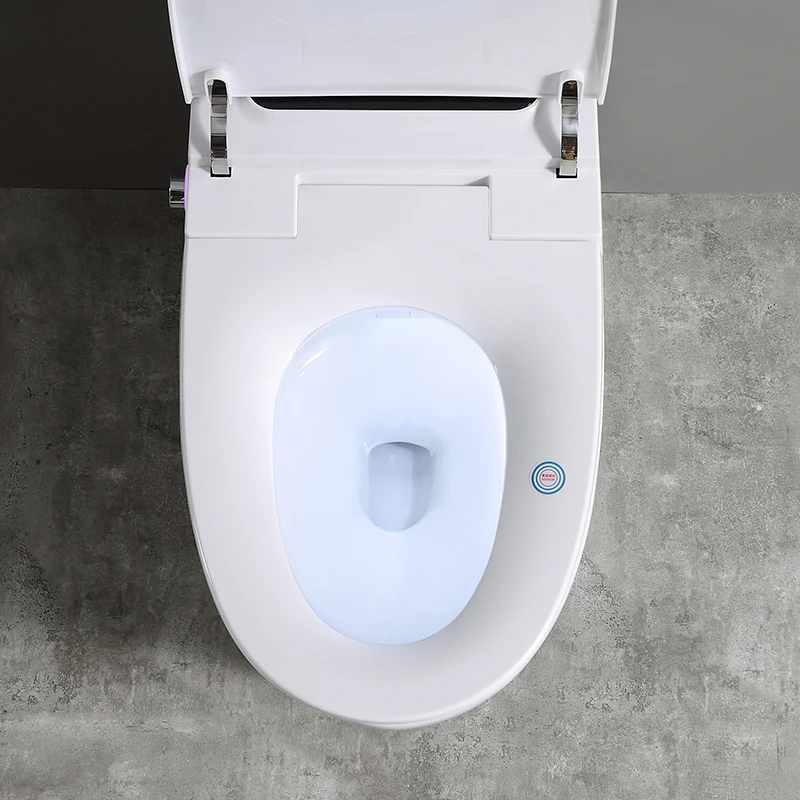 Modern Auto Open lid  One touch  Automatic smart bidet toilet Intelligent seat sensor toilet