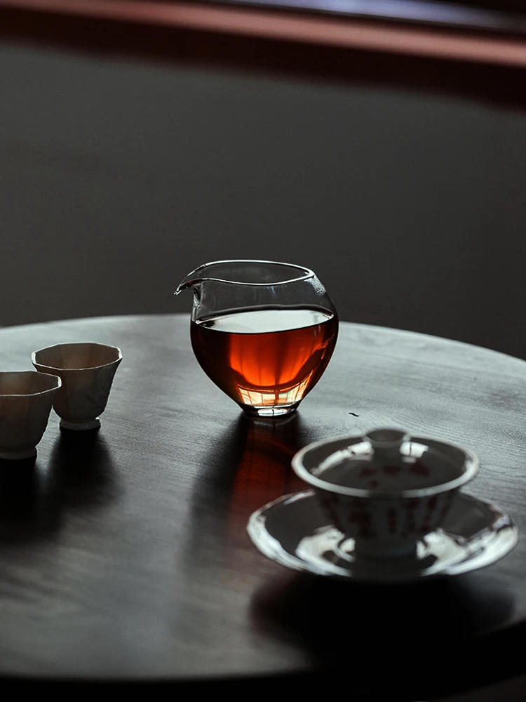 

Чайник-дивертор из высокопрочного боросиликатного стекла ручной работы, термостойкий, с узором в виде птиц, для сервировки стола