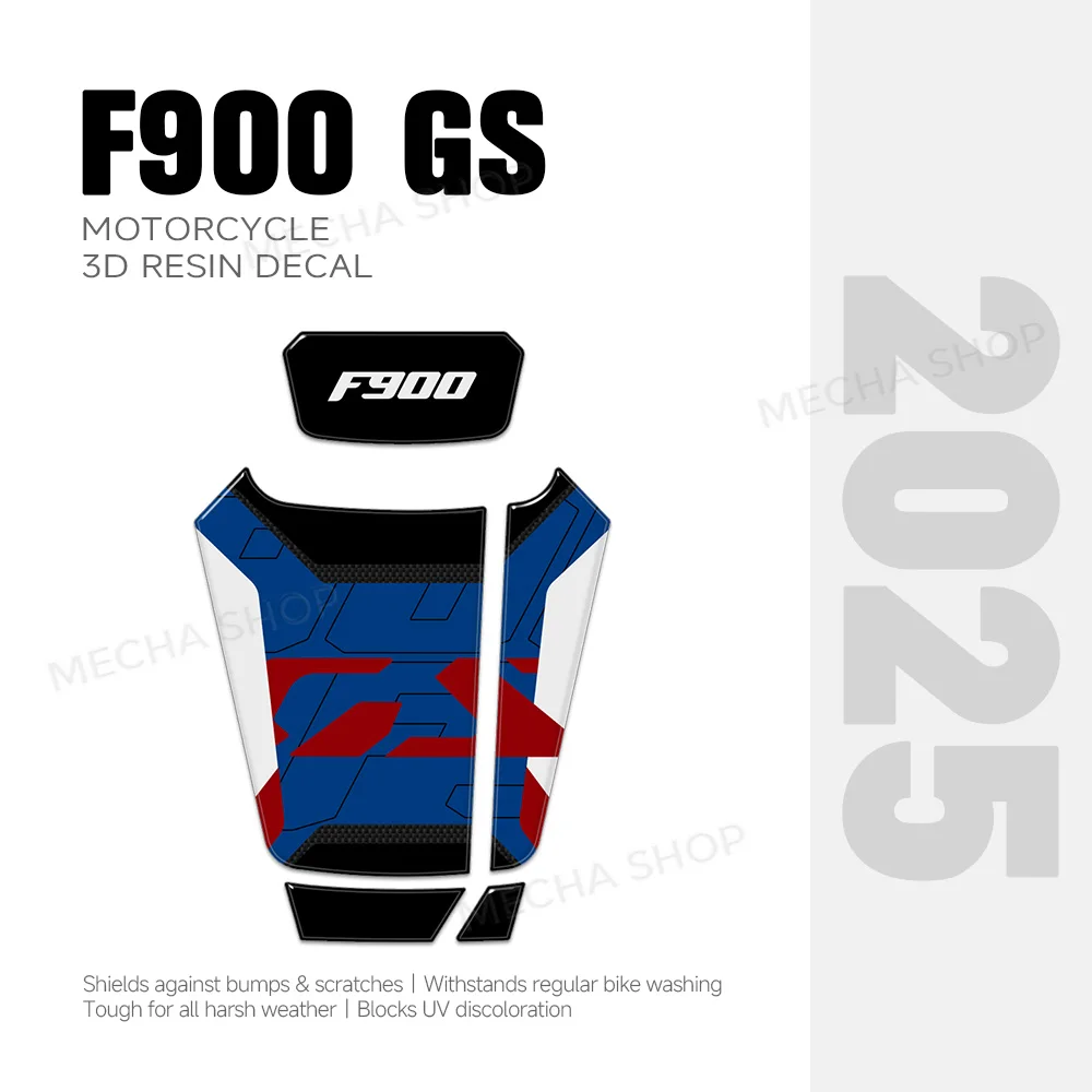 Tank Pad For F900GS Motorcycle Fuel Tank Guard Kit 3D Epoxy Resin Sticker Protection Decal Stickers
