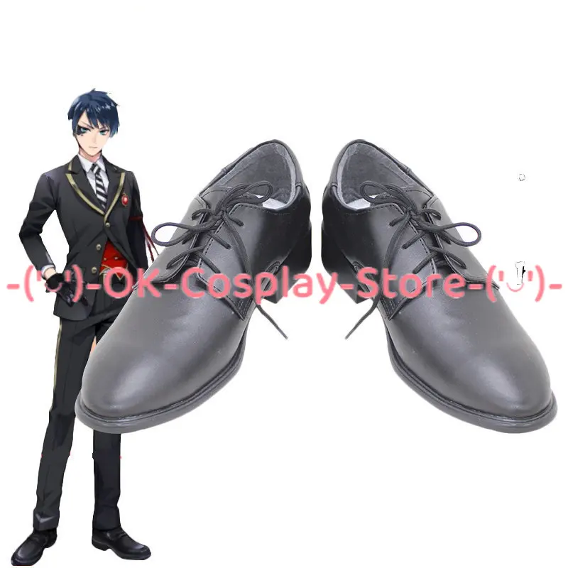 

Game Twisted Wonderland Malleus Cosplay Shoes PU Leather Shoes Halloween Carnival Boots Cosplay Props Custom Made