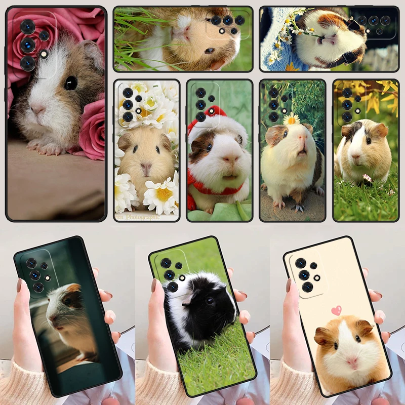 

Creative Simple Cute Guinea Pig For Samsung A52 A72 A73 A20e A21S A50 A70 A11 A12 A42 A31 A40 A51 A71 A32 A80 Phone Case Cover