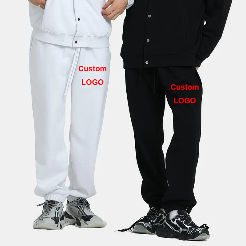 

ZW02 Fench Terry Jogger Pants Custom LOGO DIY Men Casual Fashion Pant Sport Trousers for Men Jogger Sweatpant Jogging Long Pants