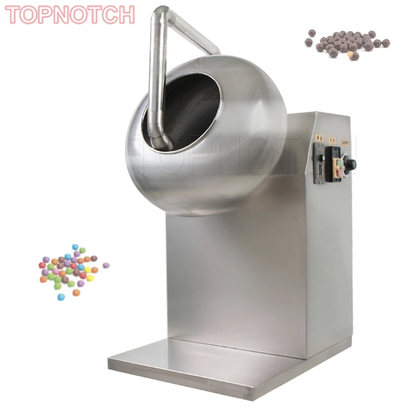 Electric Commercial Automatic Sugar Coating Machine Gummy Bear Candy Peanut