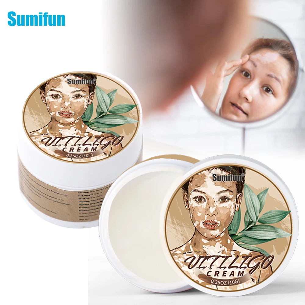 

10G Sumifun Vitiligo Removal Cream White Spot Disease Vitiligo Treatment Balm Medical Repair Ointment Beauty Health Care