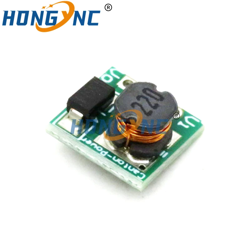 0.9-5V a 5V DC-DC modulo di alimentazione Step-Up scheda convertitore Boost di tensione 1.5V 1.8V 2.5V 3V 3.3V 3.7V 4.2V a 5V