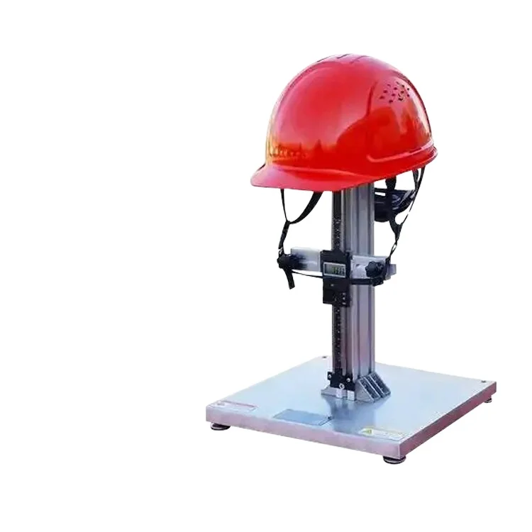 Safety Helmet Vertical Wearing Height Measuring Gauge Testing Device for Construction