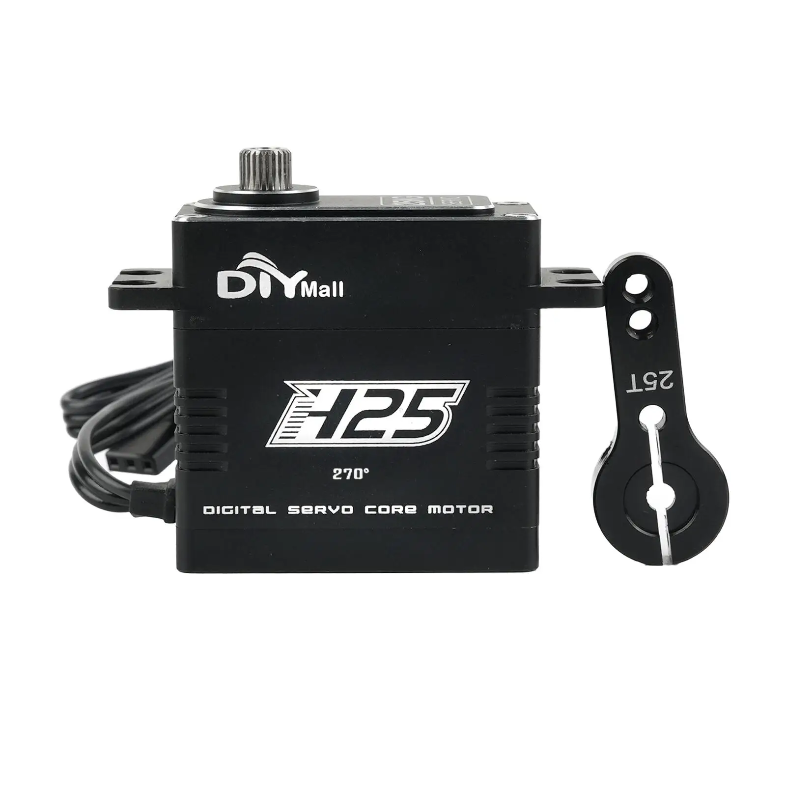 Servo numérique entièrement métallique BLS-H25 25kg, avec moteur à balais de carbone, pour voiture/hélicoptère/Robot 1/8 1/10 1/12 RC, mise à niveau DIY