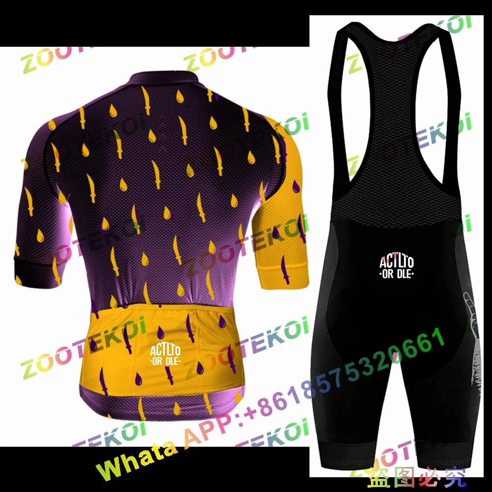 

2022 Triathlon Cycling Jersey Sets Maillot Summer Short Sleeve Road Bike Breathable Clothing Ciclismo Bicycle Quick-drying Suit