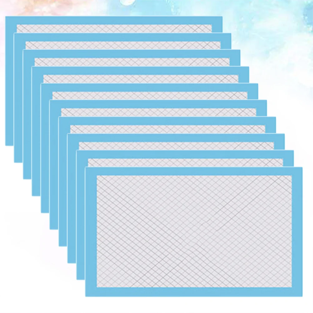 10 Pcs/1 Bird Cage Liners Parrot Chassis Pad Budgerigar Water-absorbing Paper Papers