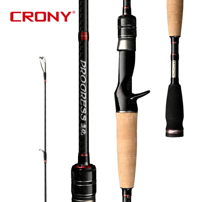 CRONY High Carbon Blank Chinese high quality guide and reel seat Promotion Bait Spinning Long Casting Spinning Fishing Rod