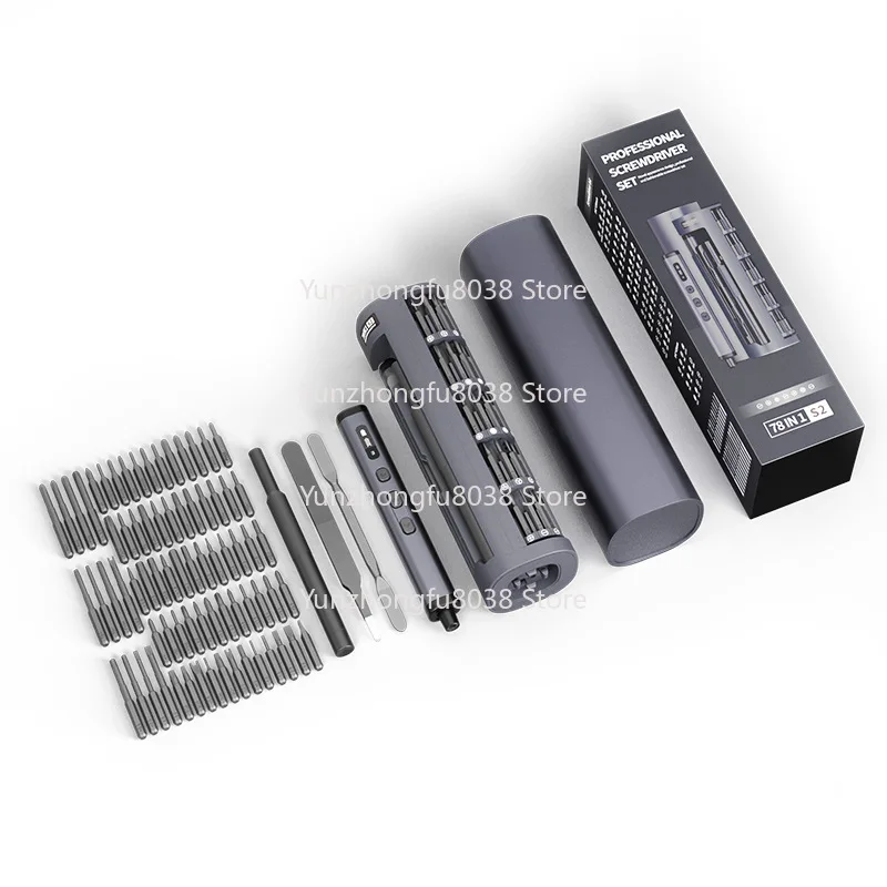 

Прецизионная электрическая отвертка с квадратной трубкой, вращающийся отсек для хранения книжного вала, перезаряжаемая маленькая электрическая отвертка