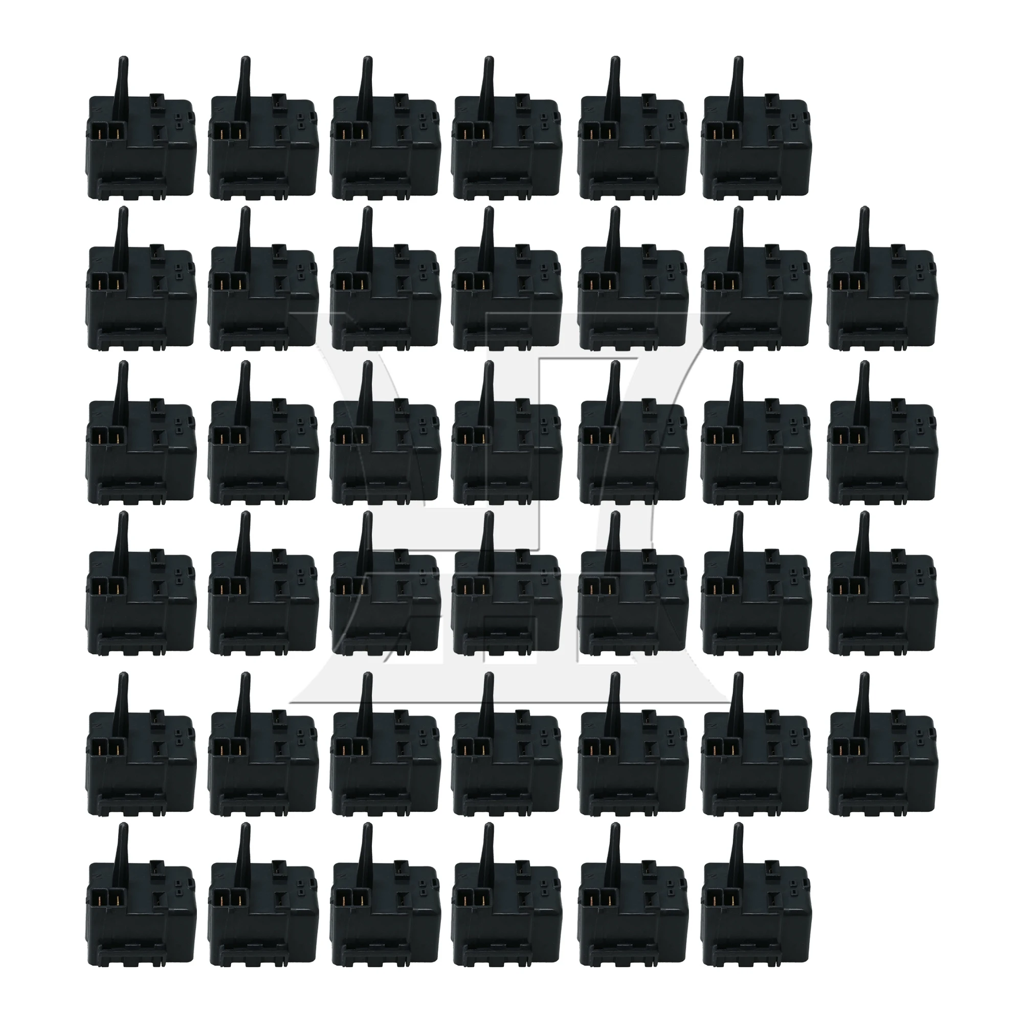 CNBTR 40 Pieces Refrigerator Relay & Overload Assembly 1265640 Replacement for GE