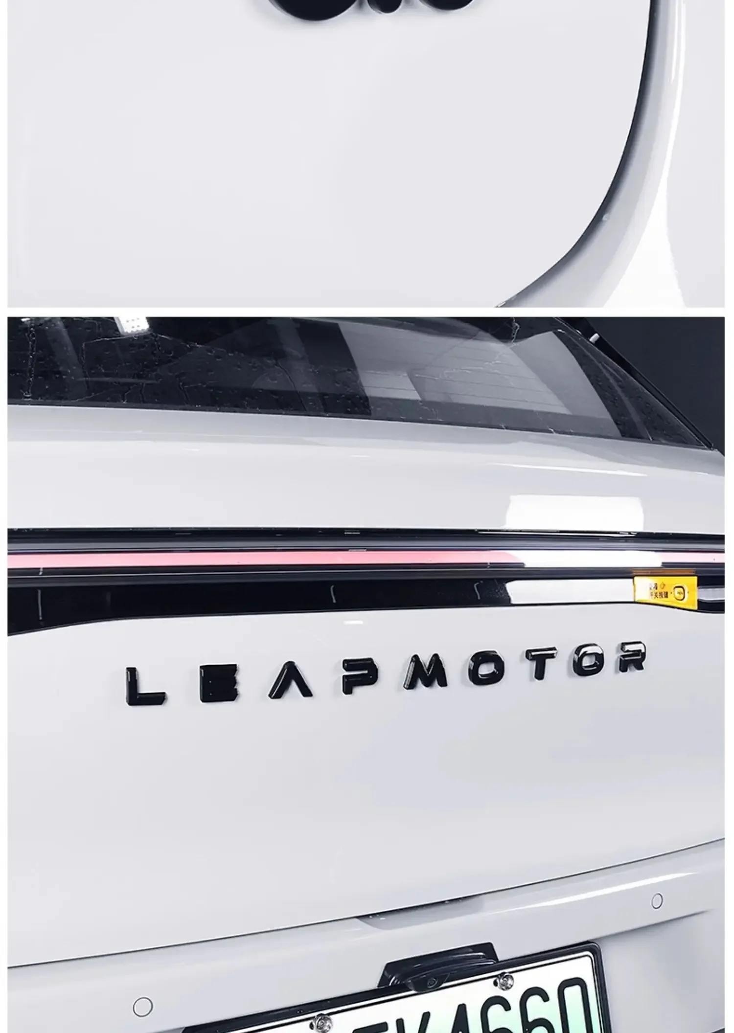 Für Leapmotor B10 B01 Lafa5 C10 Auto Schwarzungsmodifikation Logo-Buchstaben Vorne Hinten Automotive Embleme Modifikationsaufkleber – Detail 18