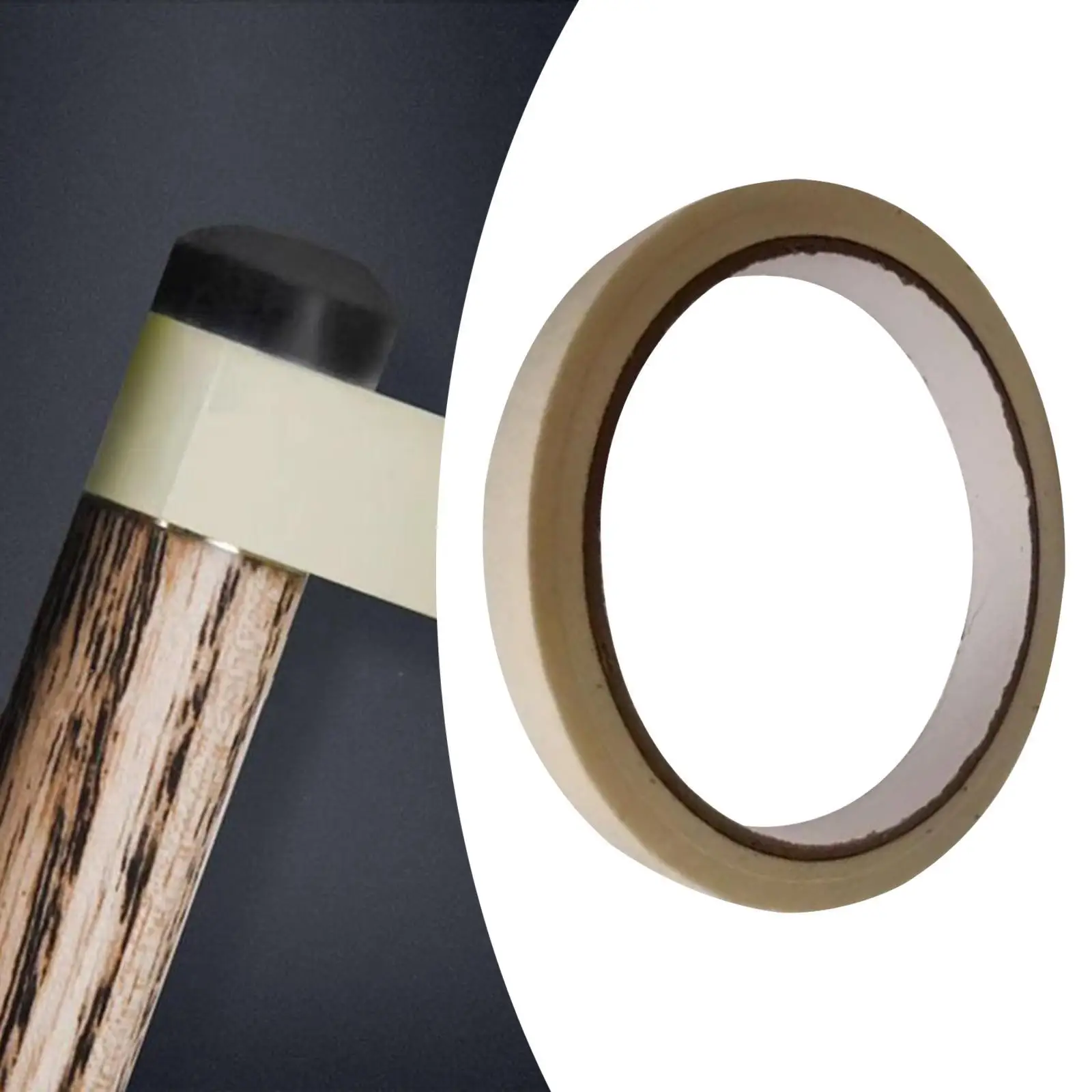 

Pool Cue Tip Repair Tool Billiard Cue Repair Tape, Sticky for Effective and Quick Repair Cue Tip Billiard Pool Cue Tip Tools