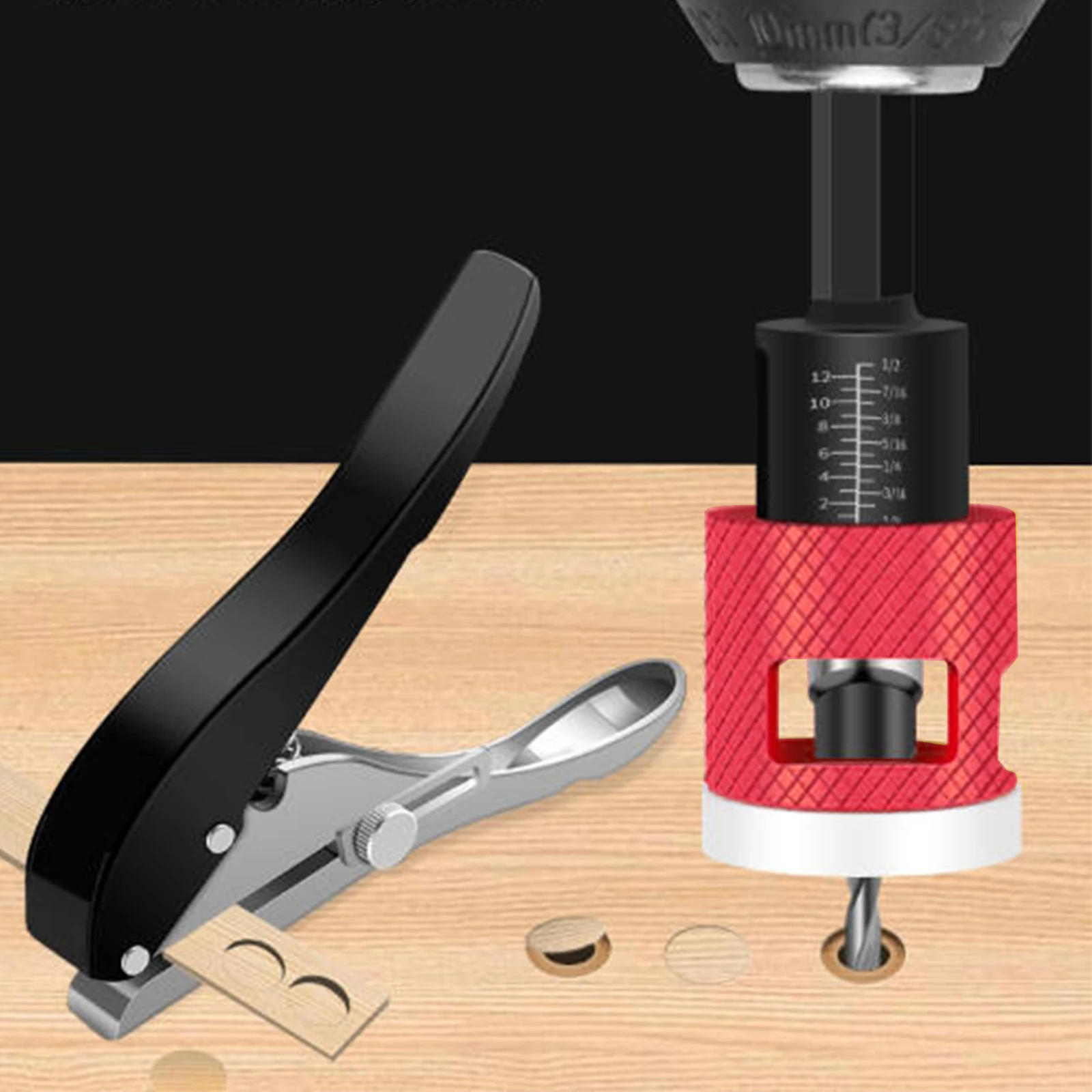 

Набор сверл с зенковкой из высокоскоростной стали M2 и регулируемой глубиной для использования с большинством сверлильных станков