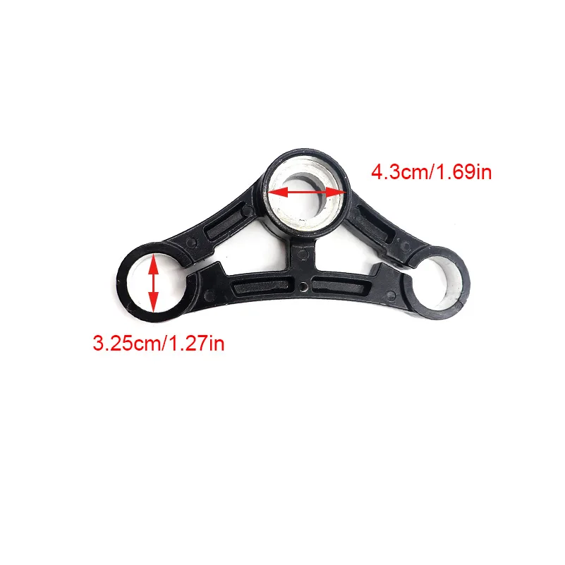 Black Steering Column Connecting Plate Middle Bracket For X10 X11 X12 Electric Scooter Accessories