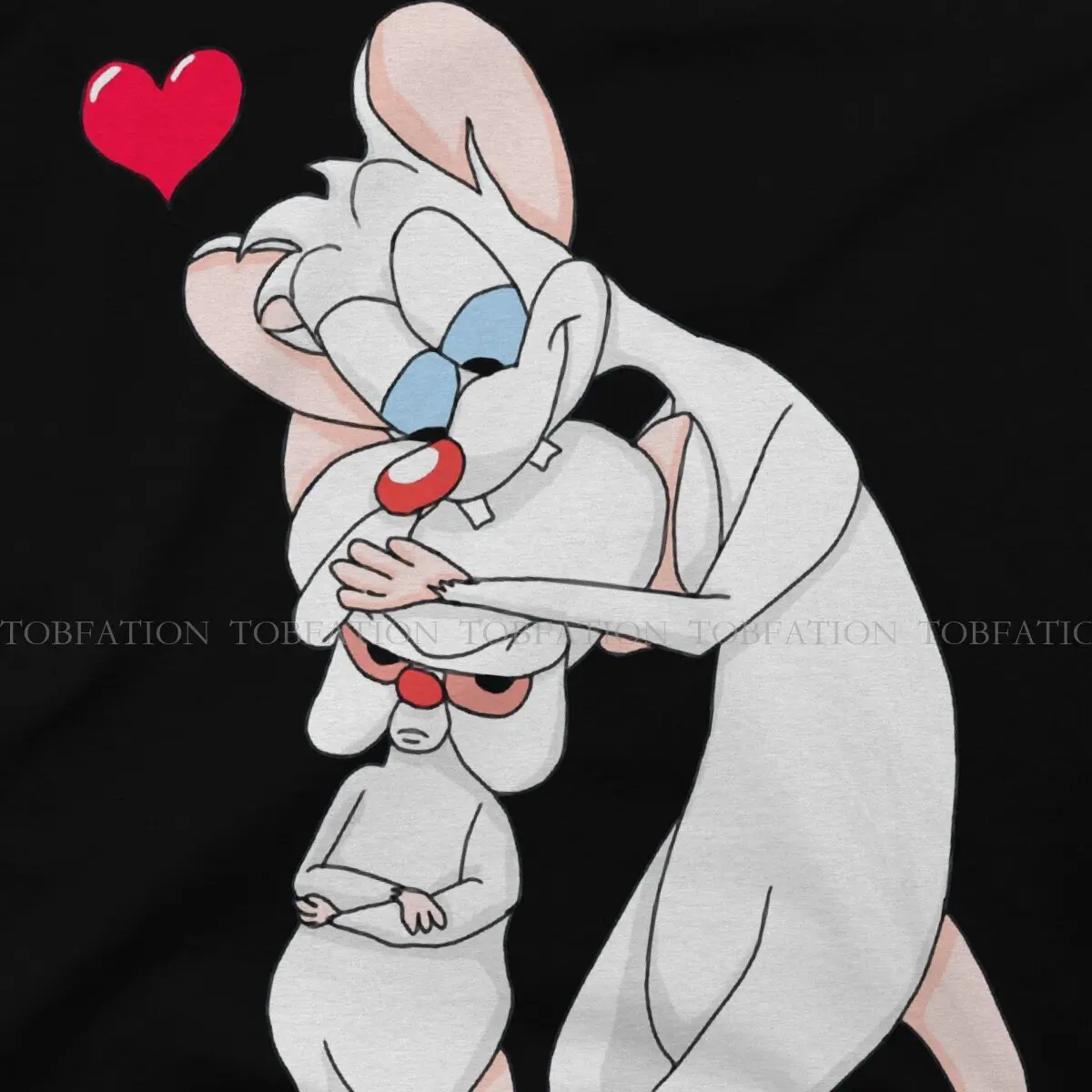 Wallpaper Pinky and the Brain TV Tshirt Top Cotton Large Ofertas Men\'s Streetwear Graphic Men T shirt