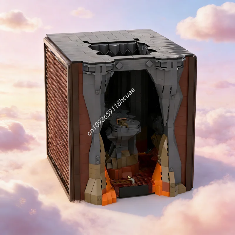 

Набор для сборки конструктора MOC «Кольцо Смерти» (3886 деталей), модель из «Хоббита», строительные блоки, рождественский подарок