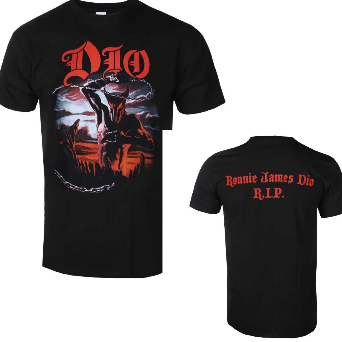 Hot Dio Graphic Cotton Band T-shirt Unisex Summer Short Sleeve Fashion Brand Tee Luxury Casual Vintage Tees