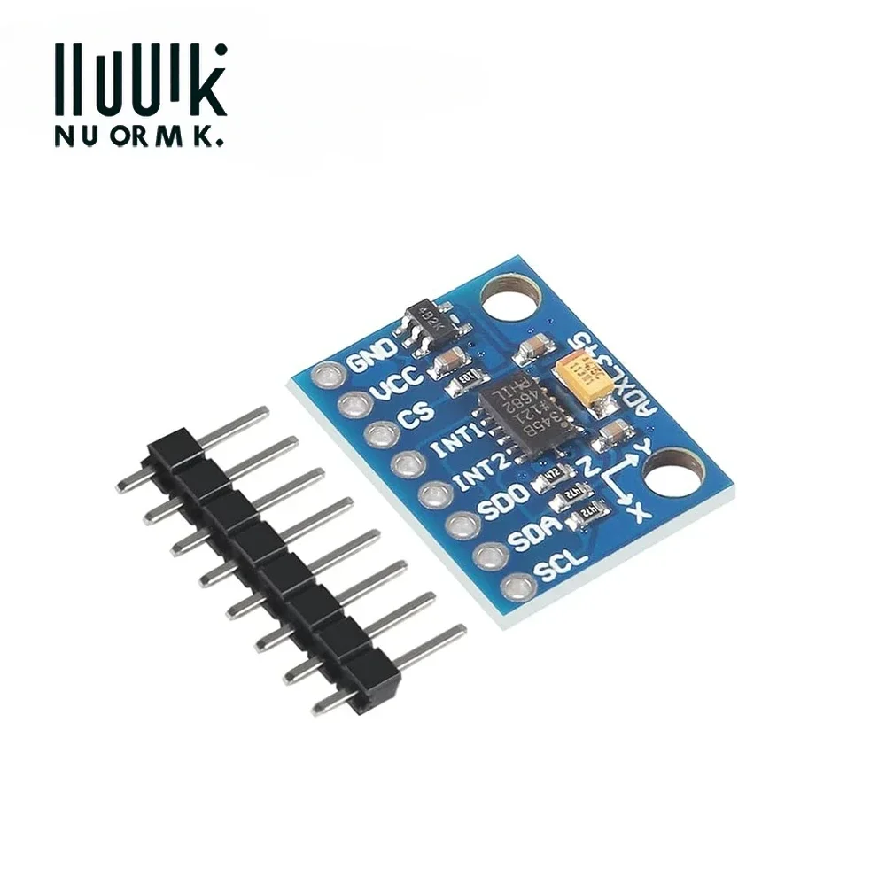 GY-291 ADXL345 digital three-axis acceleration of gravity tilt module IIC/SPI transmission Sensor for Arduino ESP32