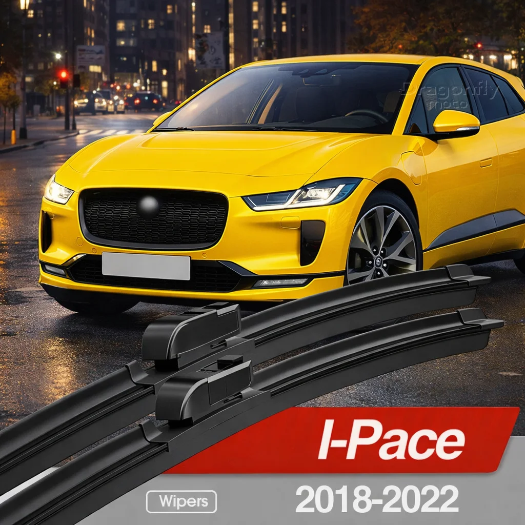 

Для Jaguar I-Pace I Pace X590 2018-2022: Комплект из 2 щеток стеклоочистителя лобового стекла, аксессуары для окон 2019 2020 2021