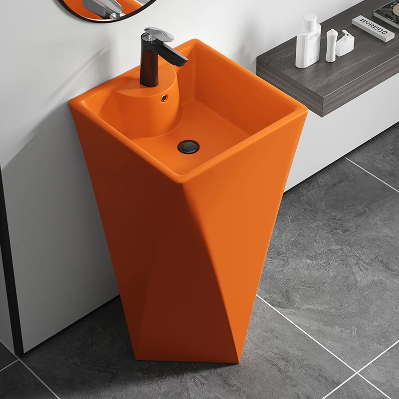 

Column basin matte washbasin floor-standing washbasin color column basin