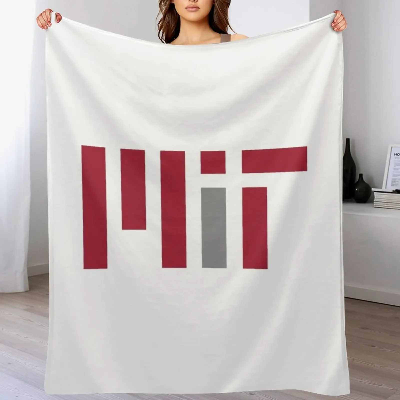 

MIT University Throw Blanket Decoratives Winter beds Heavy for sofa Blankets