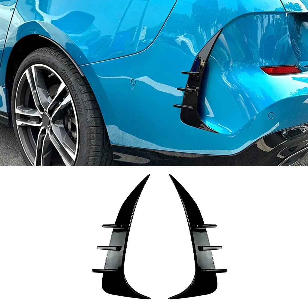 

New！ Rear Bumper Splitter Spoiler Air Vent Cover Spoiler For BMW 2 Series F44 Gran Coupe M Sport 2020+Body Kits Tuning