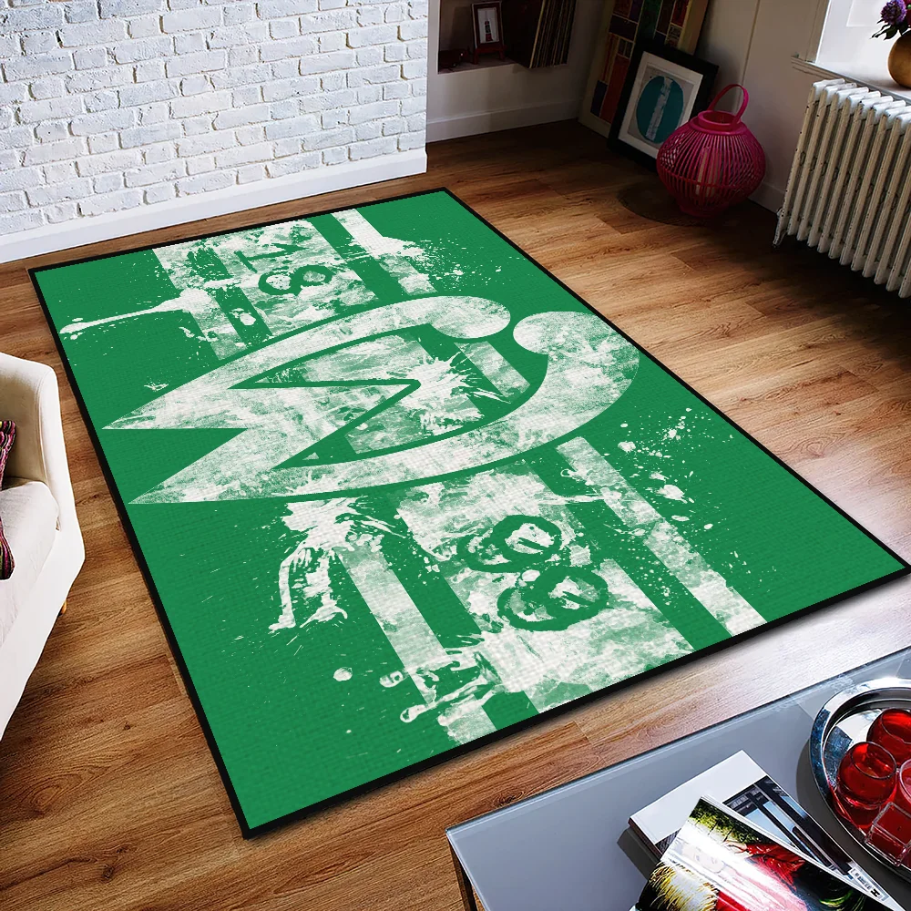 Alfombra de puerta con Logo de W-Lose B-Bremen, alfombra de entrada antideslizante lavable para cocina, sala de estar, pasillo, decoración de baño