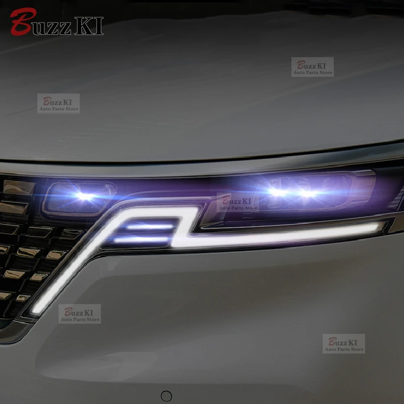 For Kia Canival 2020-2022 Car Exterior Headlight Anti-scratch TPU Protective film Anti-scratch Repair film Accessories Refit