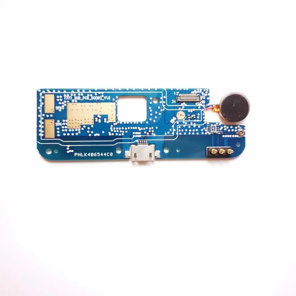 Original Lade Dock Connector USB Board Port Mit Vibrator Motor Flex Kabel Für DOOGEE S60/S60 lite Telefon