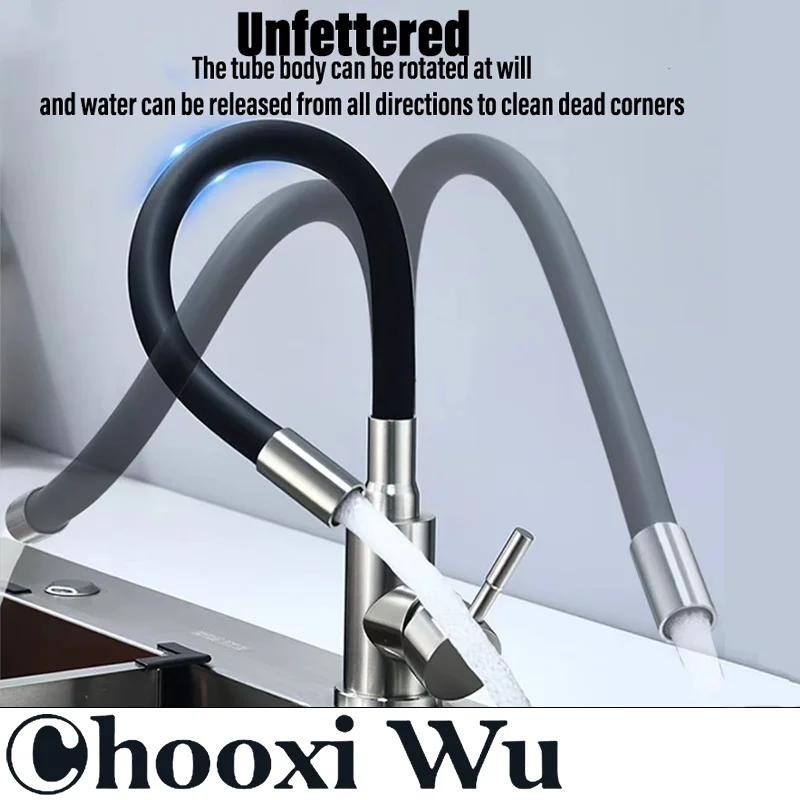 CHOO XIWU - kitchen accessories, suitable for your home garden kitchen restaurant, universal swivel faucet, kitchen faucet