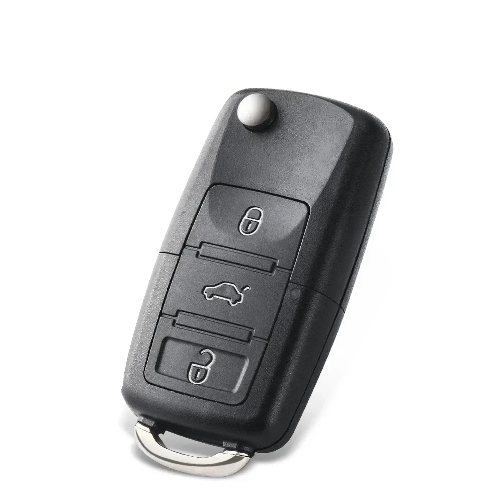 KEYYOU 2/3/4 BT Folding Car Remote Key Shell Case Fob For Volkswagen VW Golf 4 5 6 Jetta Passat CC Tiguan Polo Beetle Touran