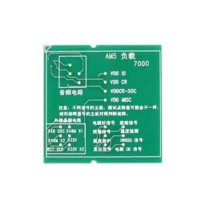 Scheda carico carichi carichi carichi carico per il test CPU AM5 per il test CPU AM5