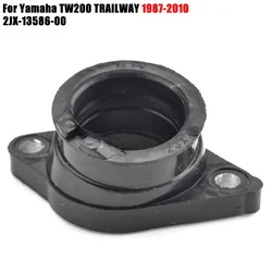 For Yamaha TW200 TRAILWAY 1987-2010 2JX-13586-00 Motorcycle Carburetor Interface Intake Manifold Adapter Joint Boots Set