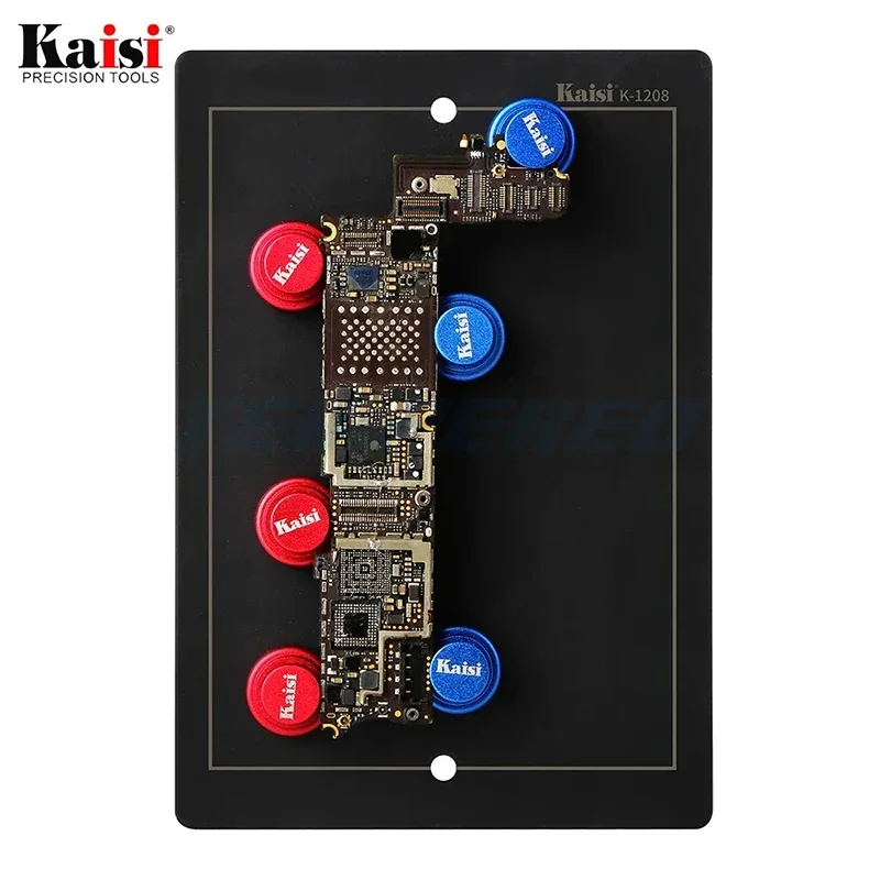 Kaisi K-1208 العالمي لوحة دارات مطبوعة حامل تركيبات لحام منصة PCB المغناطيسي تركيبات الهاتف اللوحة الرئيسية إصلاح الأدوات اليدوية