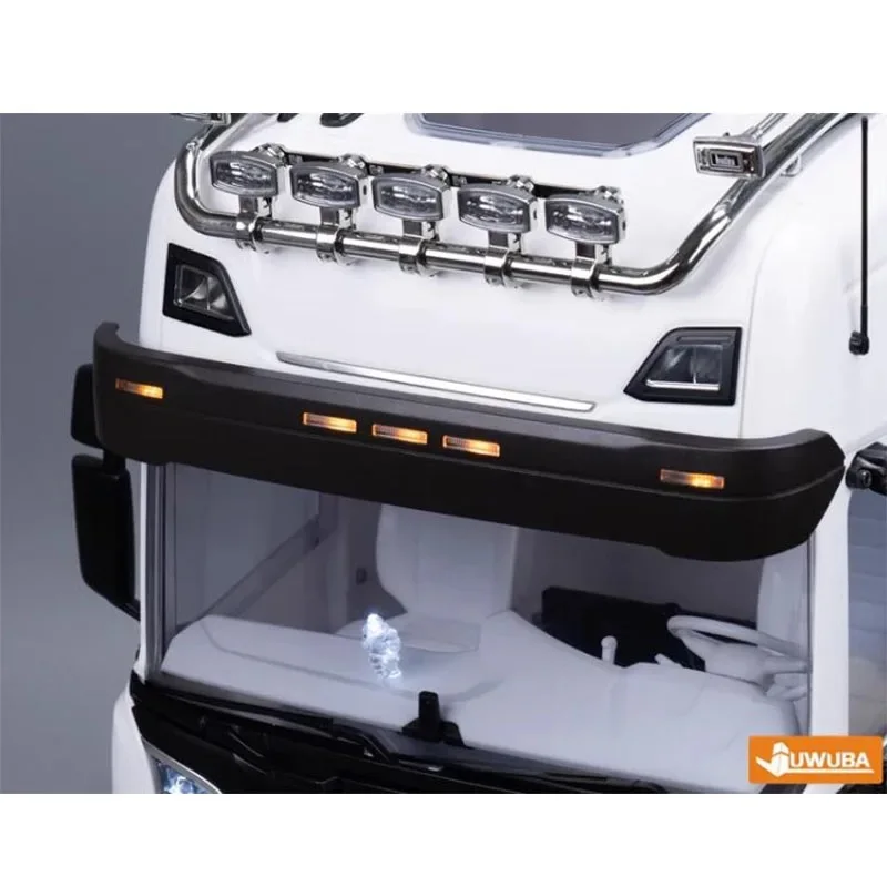 Lampe de Simulation de pare-soleil LED, échelle 1:14, pour camion à benne basculante Tamiya RC, pour SCANIA 770S 6X4 56368 8X4 56371, mise à niveau de voiture