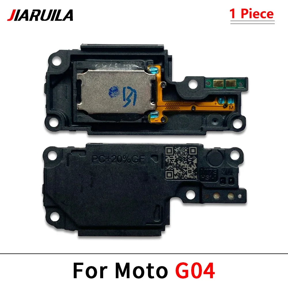 Loudspeaker bottom Loud Speaker Sound Buzzer Ringer Flex For Moto G04 G13 G14 G22 G24 Power G34 G40 Fusion G53 G54 G84 G72 G73