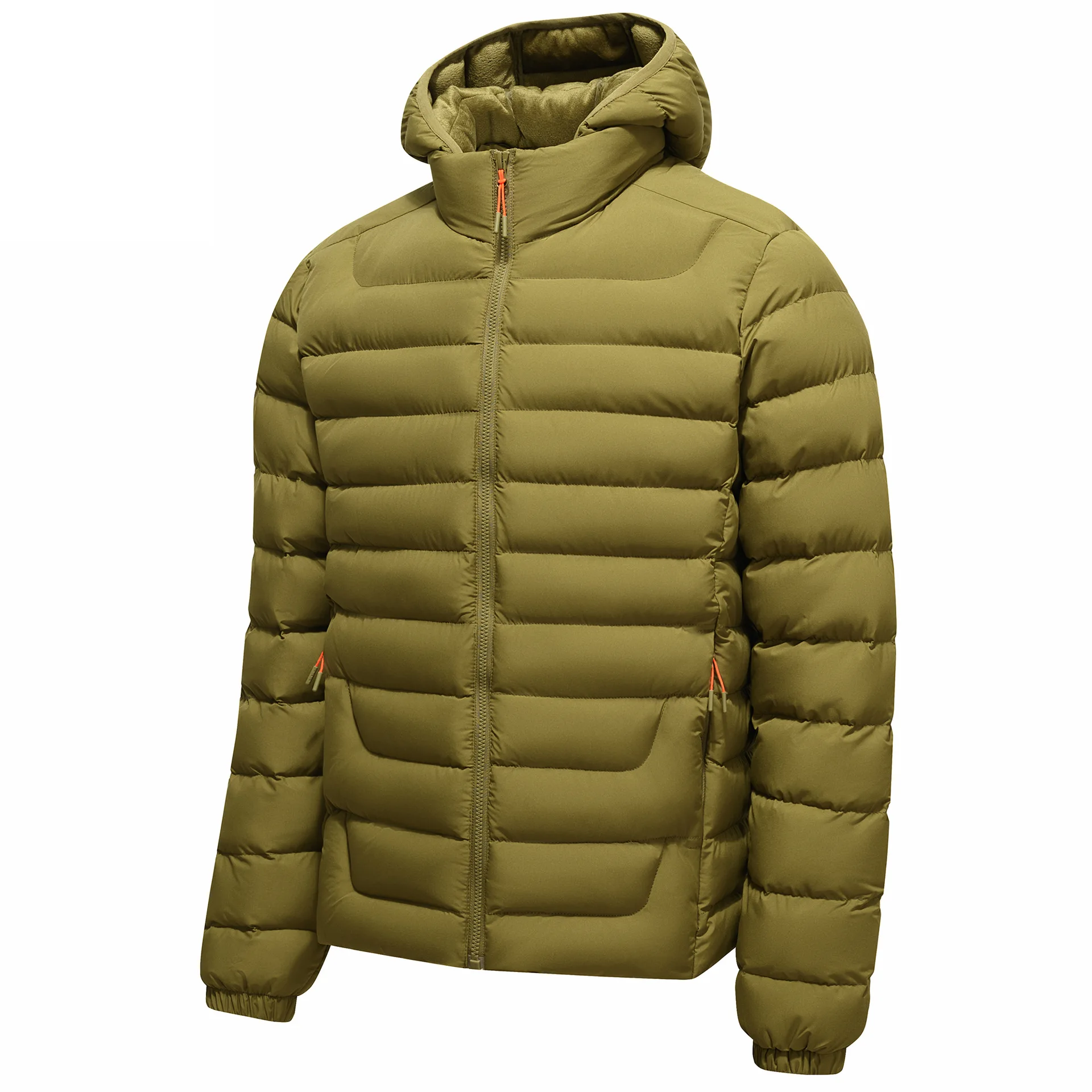 New Fashion Men Hooded Lightweight Down Jackets Multi Grid Casual Parkas Male Slim Fit Warm Coats Trendy Winter Parkas Size 4XL