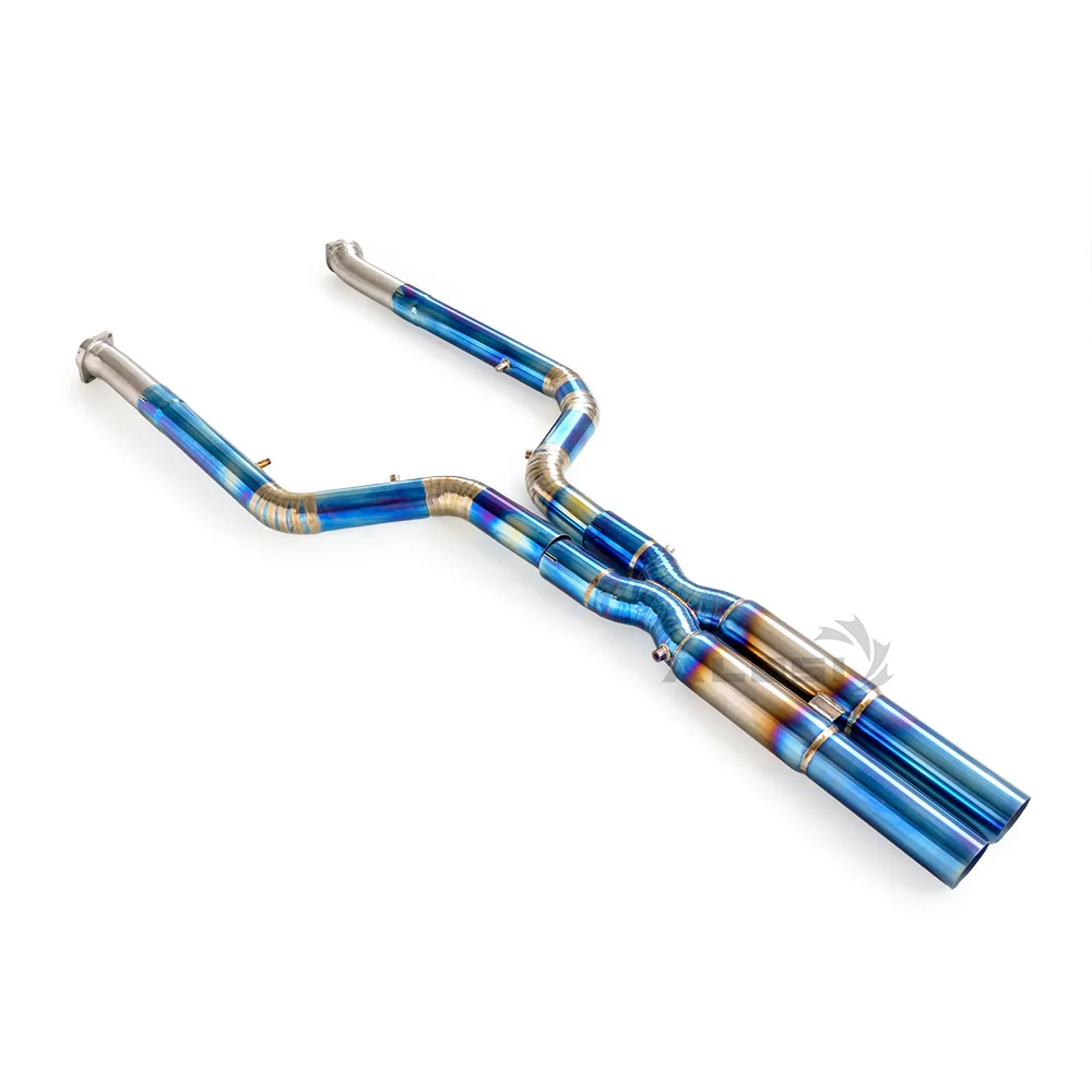 

Suitable for BMW X6 4.4T 2023-2025 Titanium material ALOSI performance tube exhaust pipe exhaust middle section