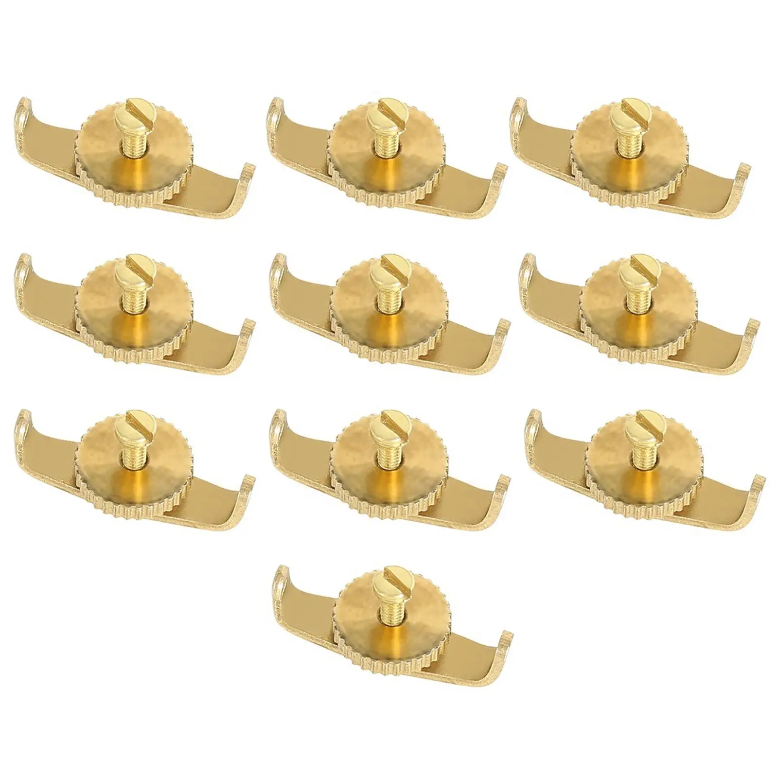 10Pcs Copper Erhu Fine Tuners Tune Adjuster, Practical Simple to Use Tuning Hardware Tools