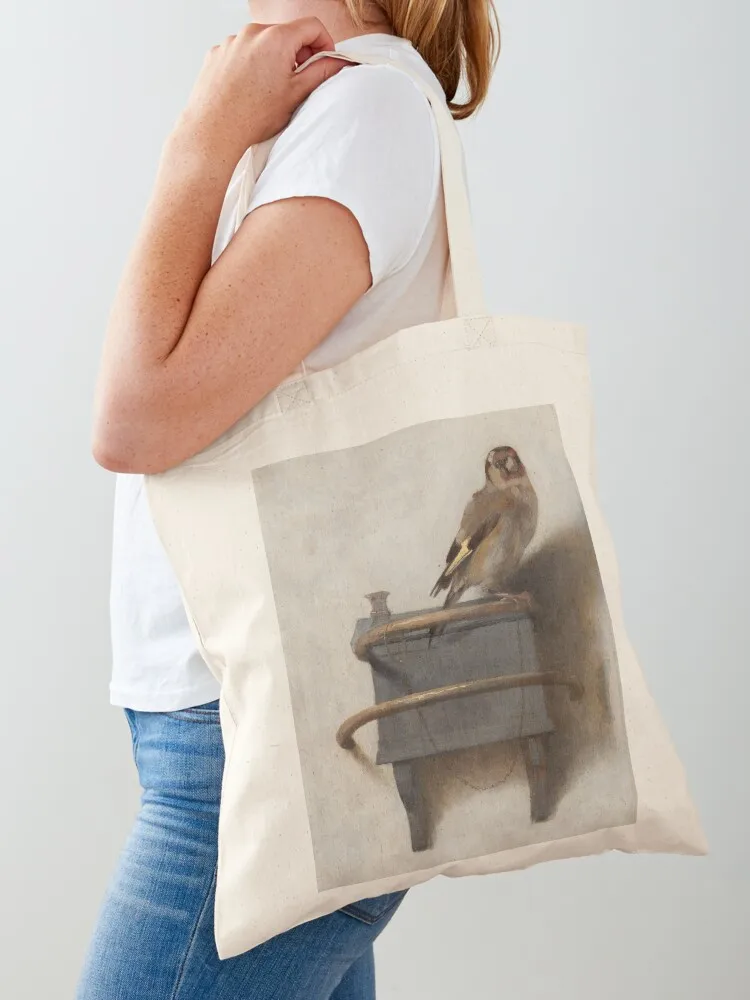 

THE GOLDFINCH - CAREL FABRITIUS Tote Bag Women's shopper Beach bag Canvas stote bag woman shopping