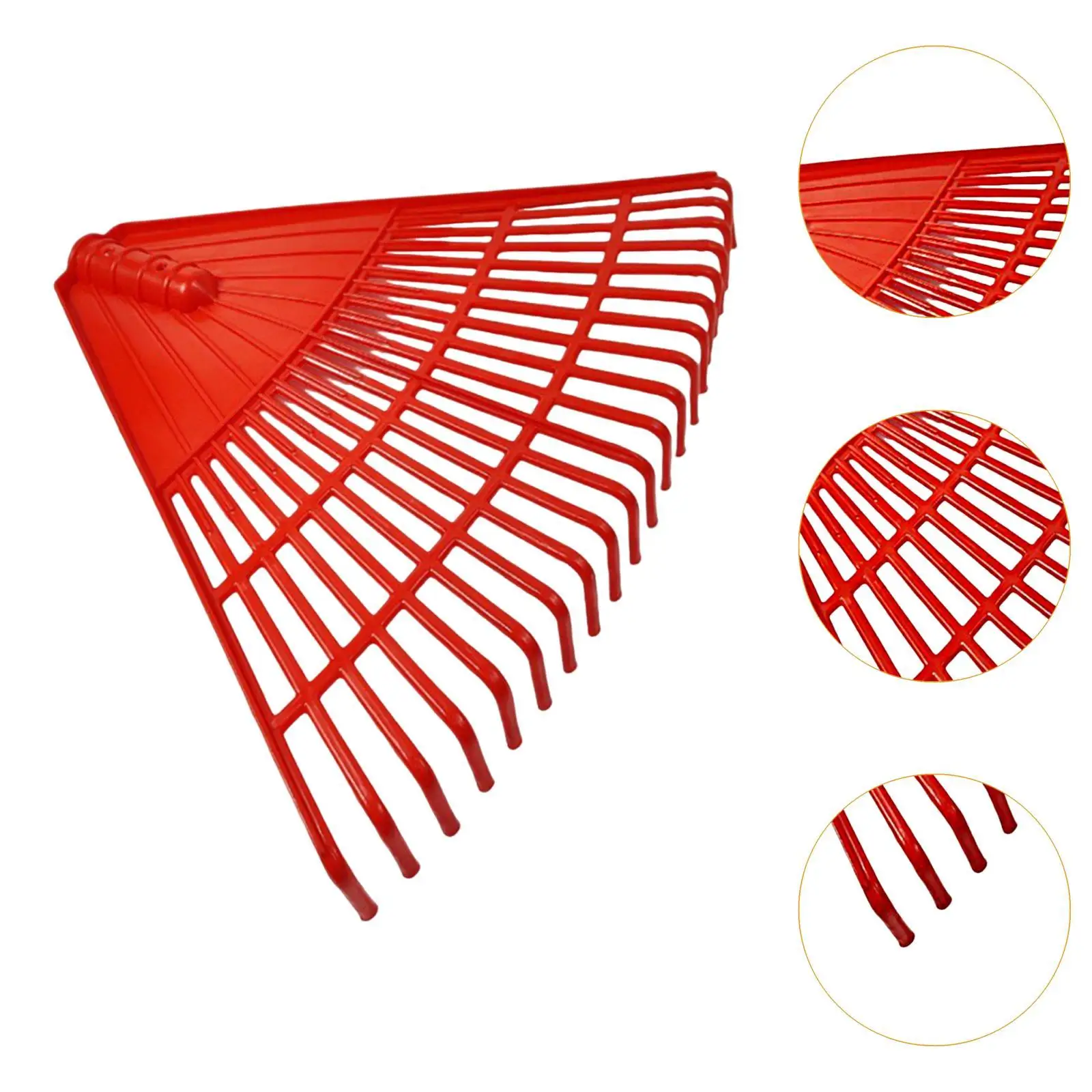 Garden Leaf Rake Head Versatile Easily Install Gardening Leaf Removal Tool