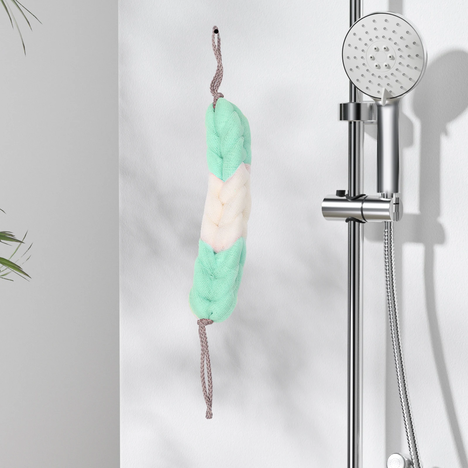 

3Pcs Bath Towel Strips Long Premium Material Back Shower Rub Exfoliators Back-Pulling Towel Easy Clean Callus Remove