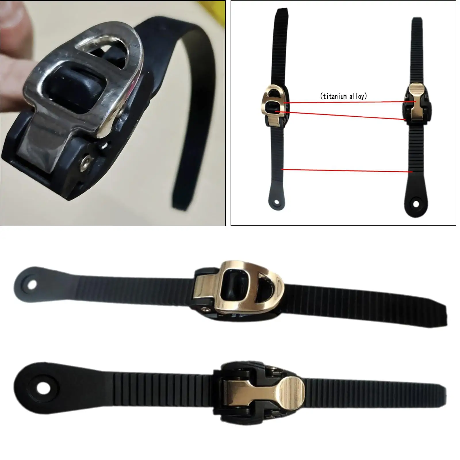 Roller Skate Energy Strap with Buckle T Shape Fasten Tie Repair Tool