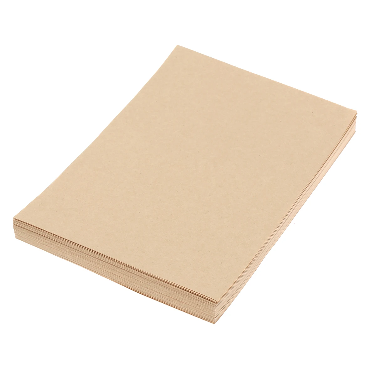 

50 Pcs Vintage Kraft Paper Stationery Newspaper for Printer Letter Size Liner Invitation