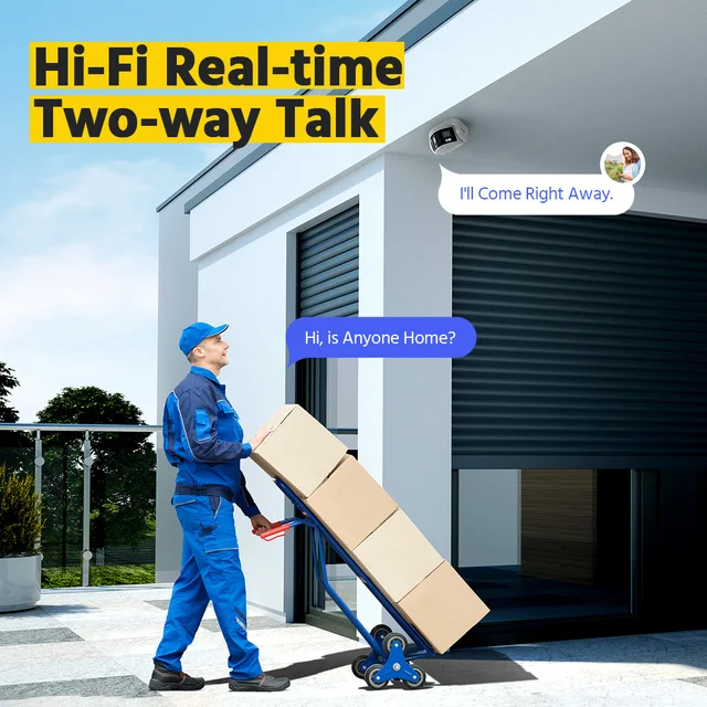 ANNKE 8MP Camera Security Dual Lens Human Detect Two Way Audio 180° Wide View Angle Panoramic Dual Lens Poe IP Camera 4 ANNKE 8MP Camera Security Dual Lens Human Detect Two Way Audio 180° Wide View Angle Panoramic Dual Lens Poe IP Camera 4