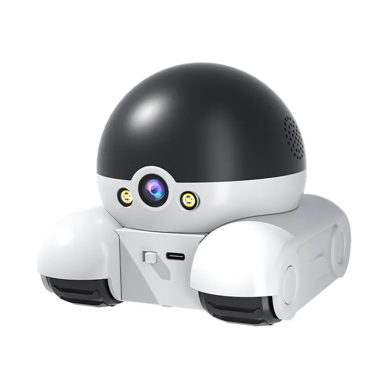 

Wireless Smart 360 Degree HD Dual Lens Camera Robot Pet Monitoring Car Two-Way Dialogue Wide Angle CMOS Sensor 1-Year Cloud